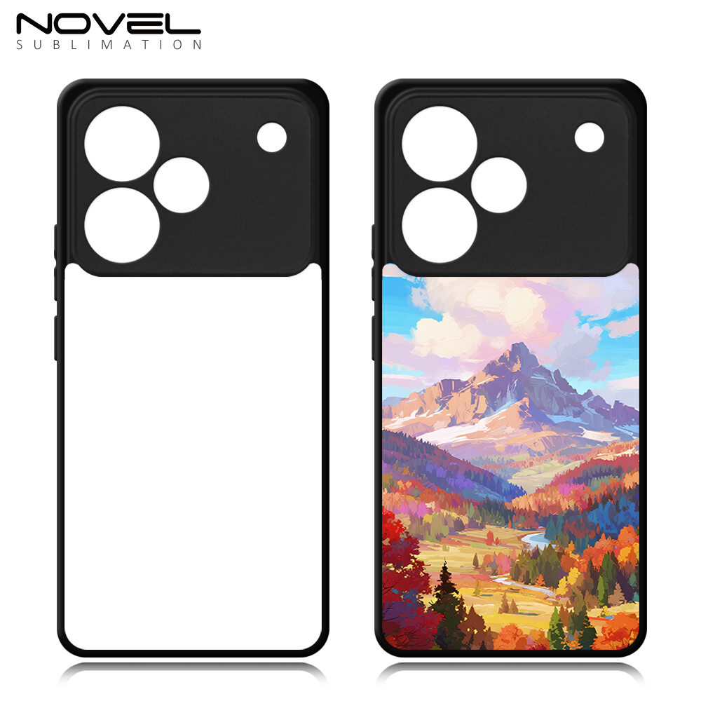Sublimation 2D TPU Phone Case For OPPO Realme P4, P4 Pro, DIY Blank Phone Cover Wtih Aluminum Sheet