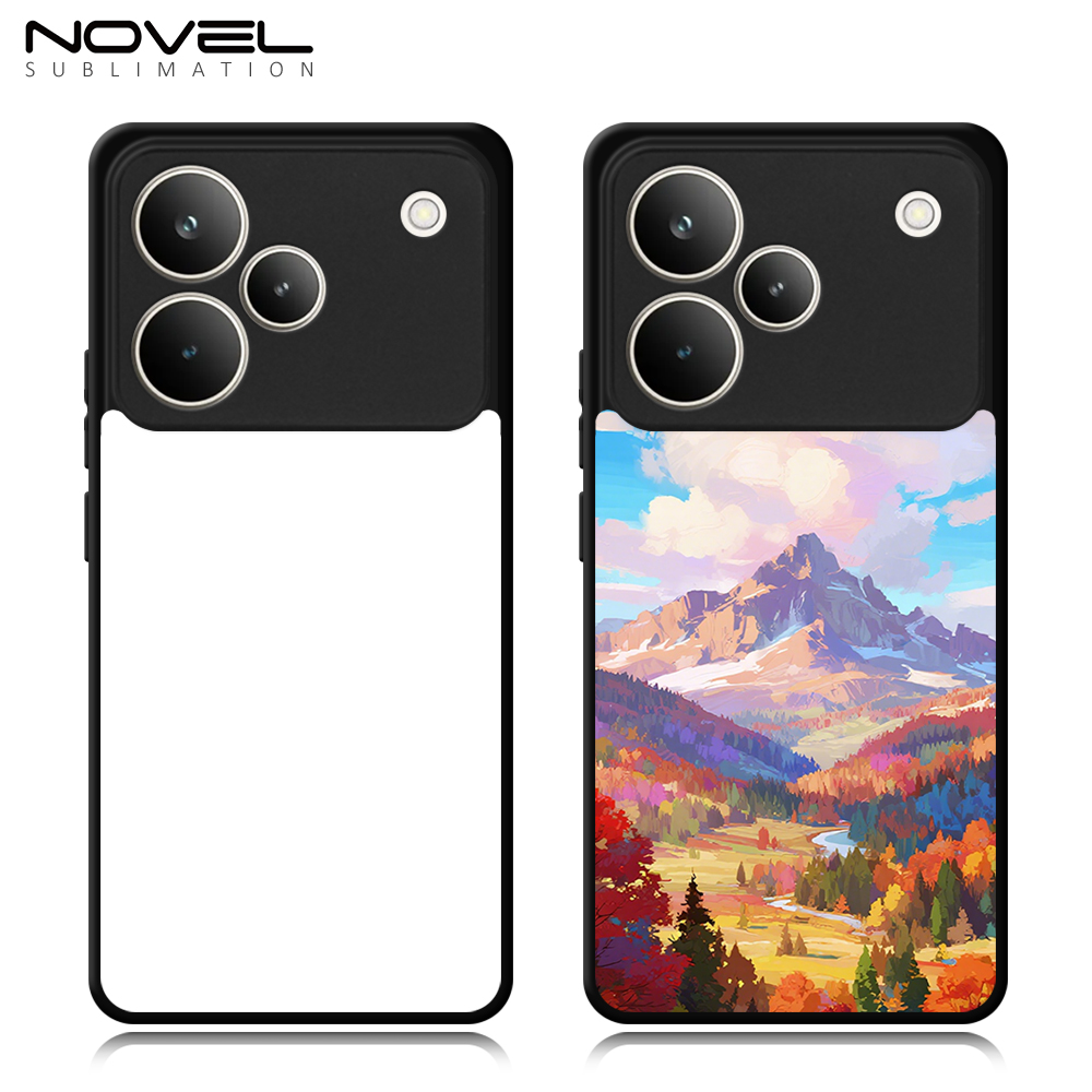 Sublimation 2D TPU Phone Case For OPPO Realme P4, P4 Pro, DIY Blank Phone Cover Wtih Aluminum Sheet