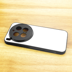 For Vivo X300, X300 Pro, DIY Logo Sublimation Blank 2D TPU Phone Case With Aluminum Insert