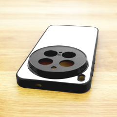 For Vivo X300, X300 Pro, DIY Logo Sublimation Blank 2D TPU Phone Case With Aluminum Insert