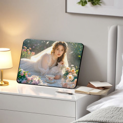 Blank Sublimation PU Leather Photo Frame Heat Press Picture Frame - Desktop Decor & Customizable Tabletop Picture Holder