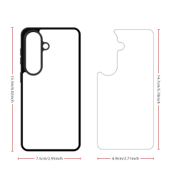 For Samsung Galaxy S26, S25, S24, S23, Samsung S Series Customized Sublimation 2D TPU Phone Case Soft Silicone Phone Cover for Heat Transfer Printing