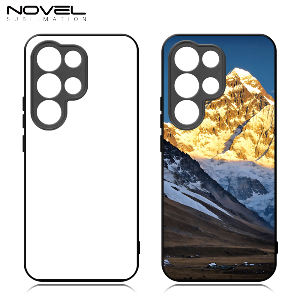 Smooth Sides!!! For Itel A200, Itel Super 26 Ultra, City 100, S24 2D TPU Phone Case Soft Silicone Phone Shell With Aluminum Insert for Sublimation Printing