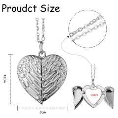 Cute DIY Openable Metal Photo Necklaces (Gold/Silver) - Blank Sublimation Pendants in Heart & Sunflower Shapes Custom Jewelry