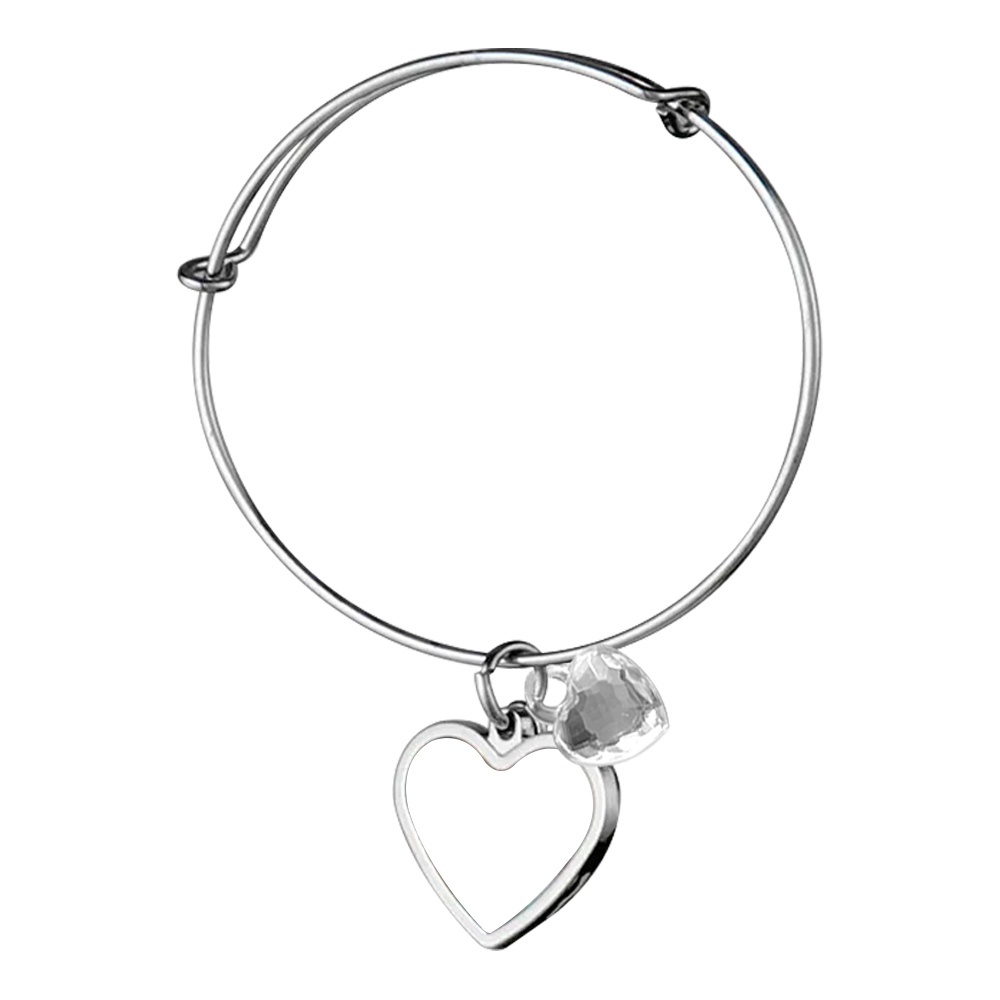 Enchanting Blank Sublimation DIY Metal Bracelet & Bangle Collection - Customizable Photo Jewelry with Unique Shapes (Heart, Wing, Circular)