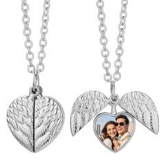 Cute DIY Openable Metal Photo Necklaces (Gold/Silver) - Blank Sublimation Pendants in Heart & Sunflower Shapes Custom Jewelry