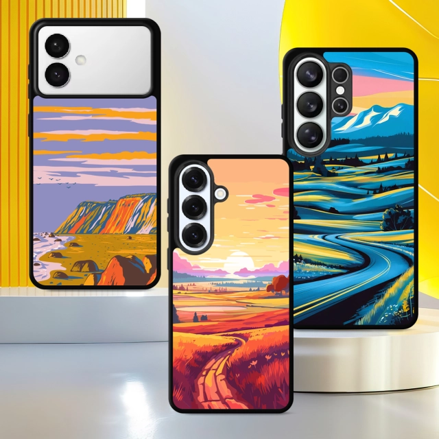 For Samsung S24/S23 Galaxy S Series Customized Sublimation 2D TPU Phone Case  Soft Silicone Phone Cover For Heat Transfer Printing