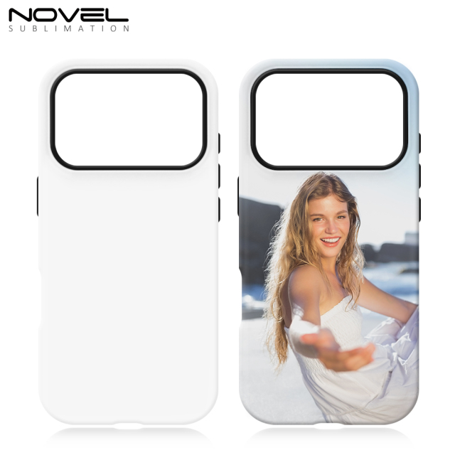 New Arrival 3D 2in1 Film Case Sublimation Cover Customized DIY Cell Phone Case for iPhone 17 Series