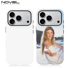 New Arrival 3D 2in1 Film Case Sublimation Cover Customized DIY Cell Phone Case for iPhone 17 Series