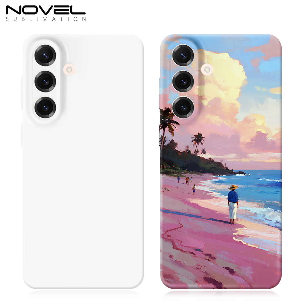 New Arrival 3D Film Hard Plastic Phone Case Sublimation Printing Fully Wrapped Phone Cover for Samsung A Sereis, Samsung S Series Full Coverage Mobile Phone Case