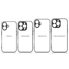 New Arrival for iPhone 17 Series Sublimation 2D TPU Phone Case Fine Hole Style DIY Shell With Aluminum Sheet for iPhone 17, 16, 15, 14, 13