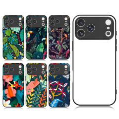 New Arrival for iPhone 17 Series Sublimation 2D TPU Phone Case Fine Hole Style DIY Shell With Aluminum Sheet for iPhone 17, 16, 15, 14, 13