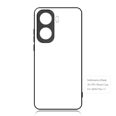 For Vivo IQOO Neo 11, Neo 10 Pro Plus, IQOO NEO 10 Sublimation Blank Rubber 2D TPU Phone Case Customize Phone Cover Phone Cover