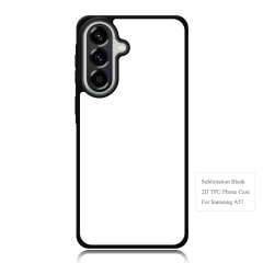 Blank Sublimation 2D TPU Phone Case Soft Rubber Cover for Samsung A57, A07, A17, A06 5G,A56 5G,A36,A16 5G,A26 5G,A06 Samsung A Series with Aluminum Sheet