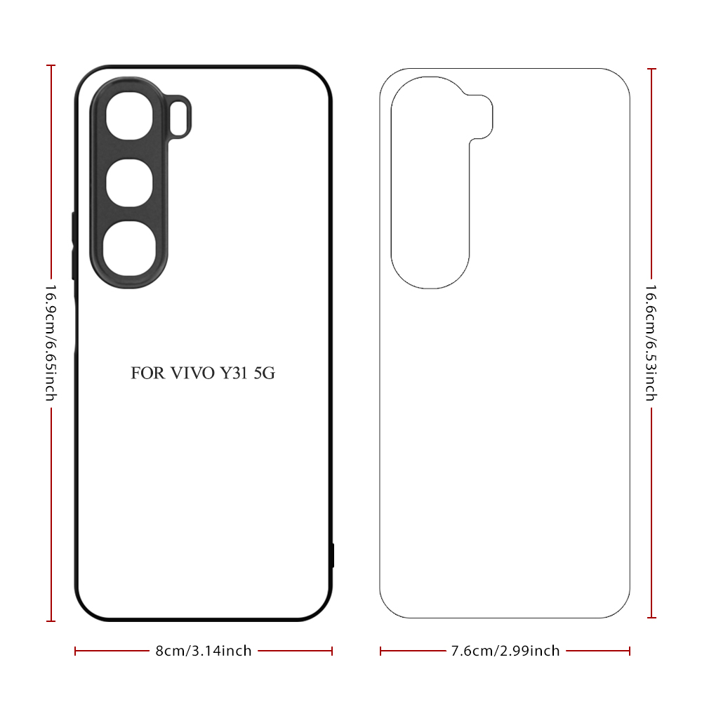 For Vivo IQOO Neo 11, Neo 10 Pro Plus, IQOO NEO 10 Sublimation Blank Rubber 2D TPU Phone Case Customize Phone Cover Phone Cover