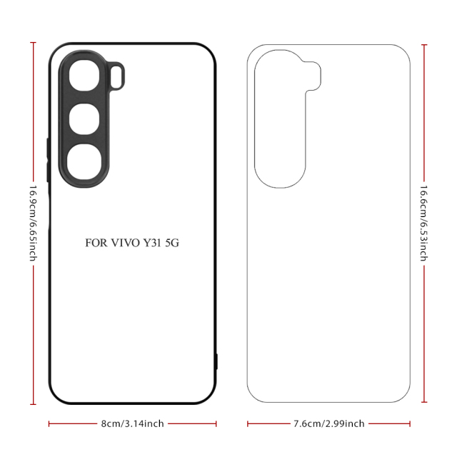 For Vivo IQOO Neo 11, Neo 10 Pro Plus, IQOO NEO 10 Sublimation Blank Rubber 2D TPU Phone Case Customize Phone Cover Phone Cover