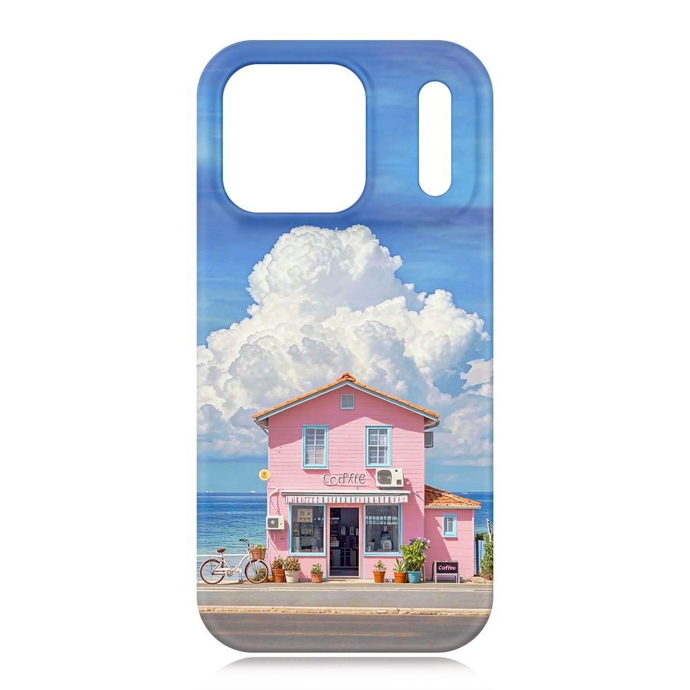 New Arrival Sublimation 3D Film Hard Plastic Phone Case for iPhone 17,16,15 Series Half-Coverage Mobile Phone Cover