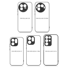Sublimation 2D TPU Phone Case for OPPO Reno 15 Pro Series DIY Shell with Aluminum Sheet