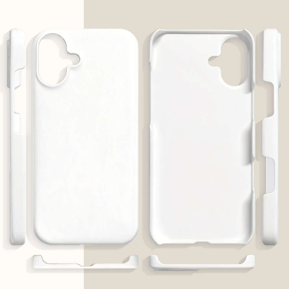 New Arrival Sublimation 3D Film Hard Plastic Phone Case for iPhone 17,16,15 Series Half-Coverage Mobile Phone Cover