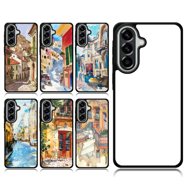 Blank Sublimation 2D TPU Phone Case Soft Rubber Cover for Samsung A57, A07, A17, A06 5G,A56 5G,A36,A16 5G,A26 5G,A06 Samsung A Series with Aluminum Sheet