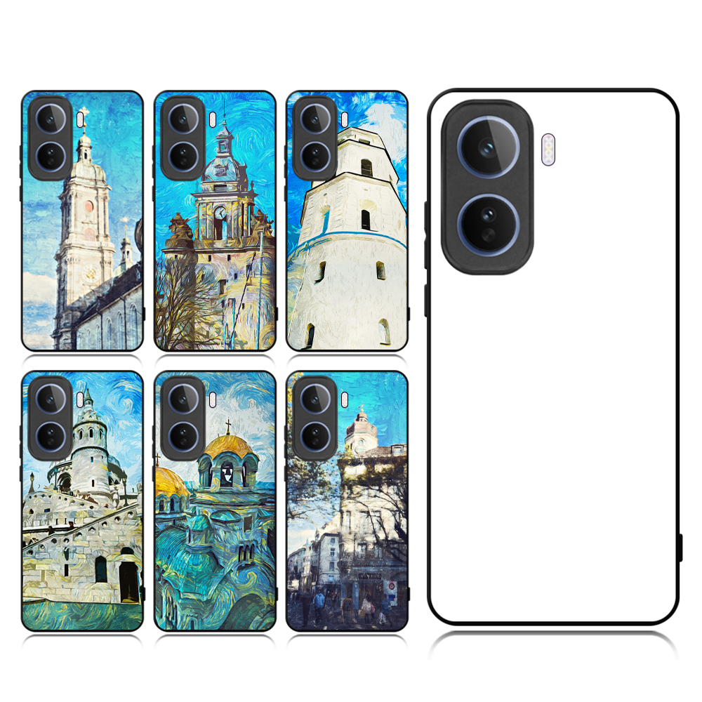 For Vivo IQOO Neo 11, Neo 10 Pro Plus, IQOO NEO 10 Sublimation Blank Rubber 2D TPU Phone Case Customize Phone Cover Phone Cover