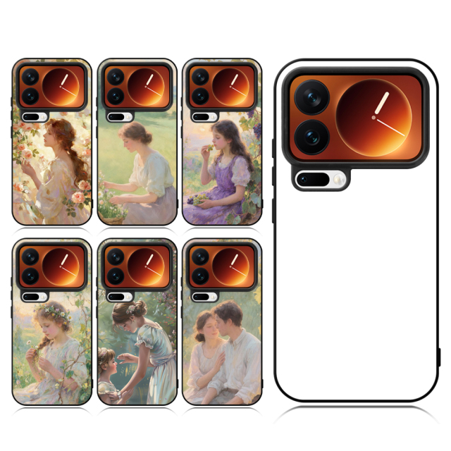 For Xiaomi 17 Pro Max DIY Printable Sublimation Phone Case 2D TPU Phone Shell With Aluminum Sheet for Xiaomi MI Series