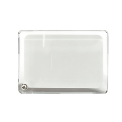 Versatile Blank Sublimation Crystal Photo Frame - Desktop Decor (Dual Horizontal/Vertical Display)