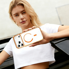 Skin-Feel Magnetic Phone Case (Acrylic + TPU) - Premium Protective Cover with 8 Vibrant Color Options