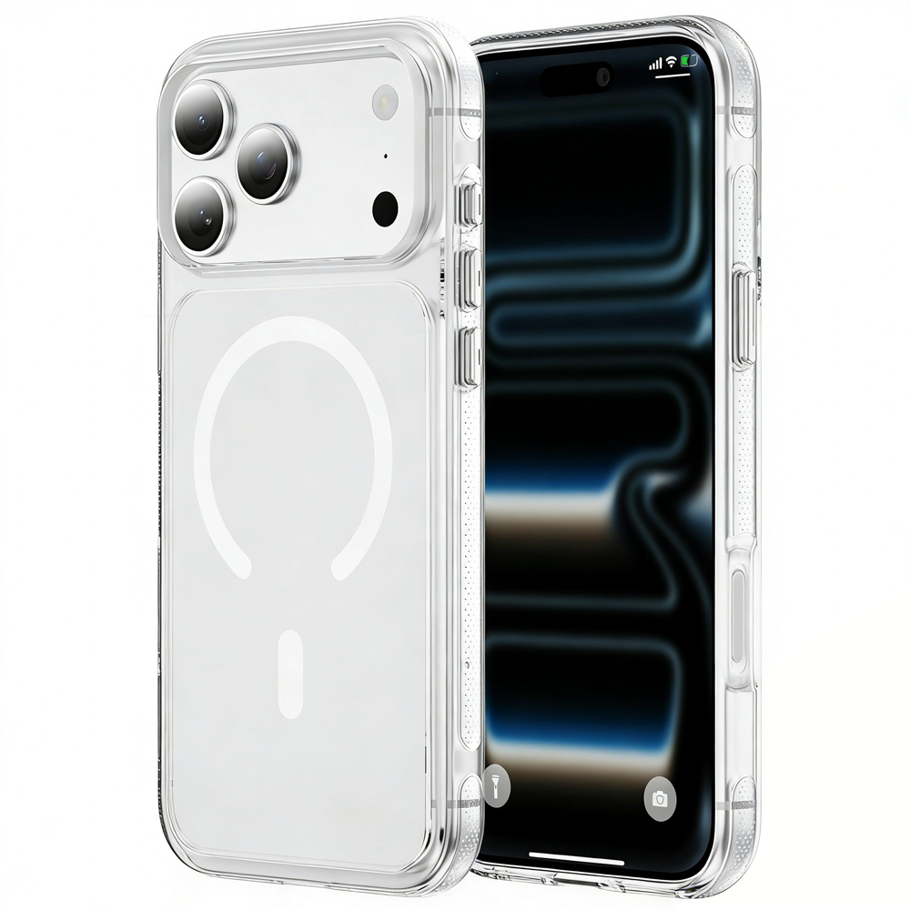 Skin-Feel Magnetic Phone Case (Acrylic + TPU) - Premium Protective Cover with 8 Vibrant Color Options