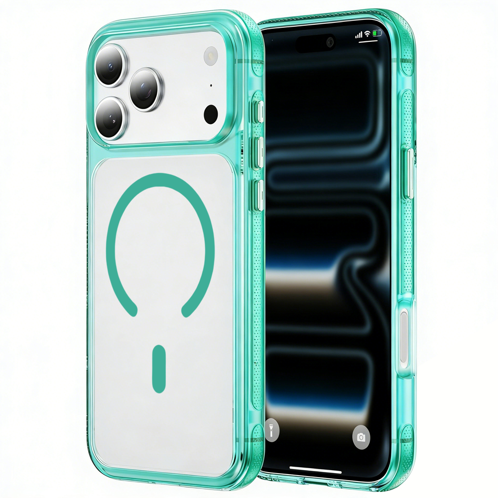 Skin-Feel Magnetic Phone Case (Acrylic + TPU) - Premium Protective Cover with 8 Vibrant Color Options
