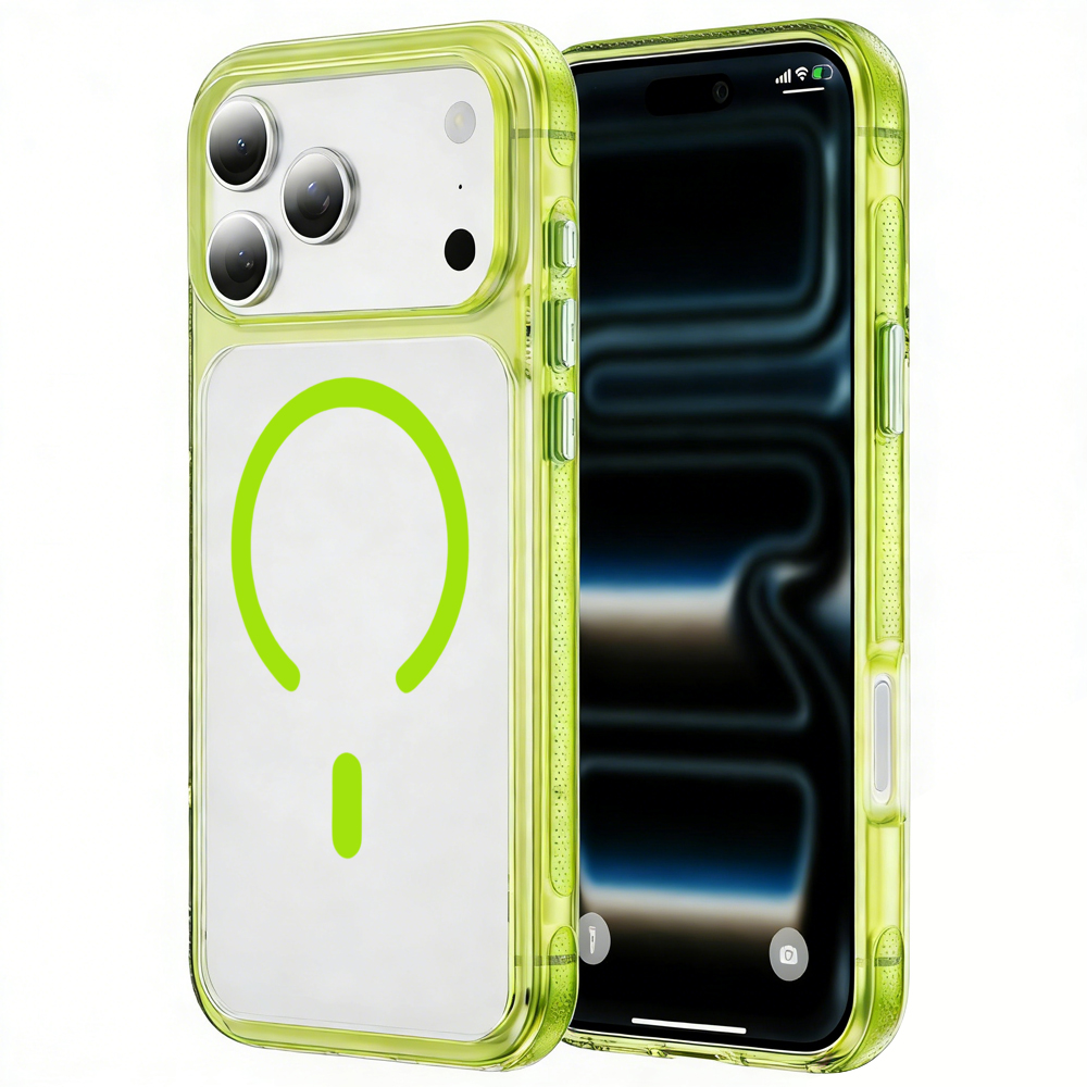 Skin-Feel Magnetic Phone Case (Acrylic + TPU) - Premium Protective Cover with 8 Vibrant Color Options