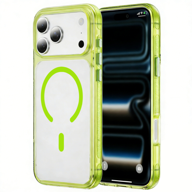 Skin-Feel Magnetic Phone Case (Acrylic + TPU) - Premium Protective Cover with 8 Vibrant Color Options