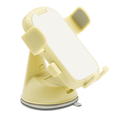 Sublimation Rotatable Car Phone Holder - 360° Adjustable Suction Mount with Blank Printable Panel for Heat Transfer