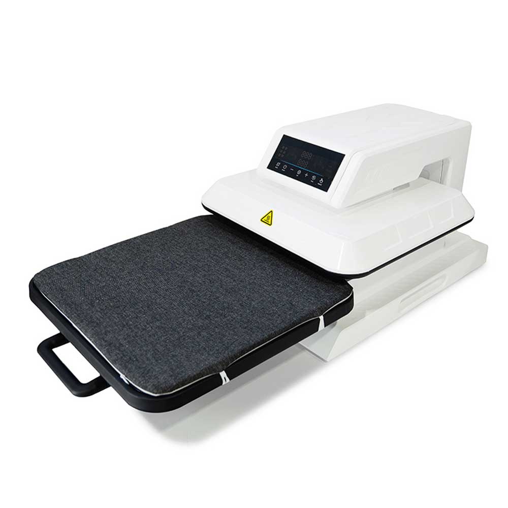 38x38cm Automatic Pull-Out Flat Heat Press Machine - Digital Display Sublimation Transfer Equipment