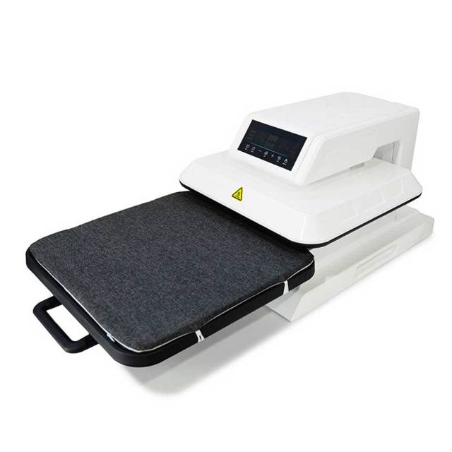 38x38cm Automatic Pull-Out Flat Heat Press Machine - Digital Display Sublimation Transfer Equipment