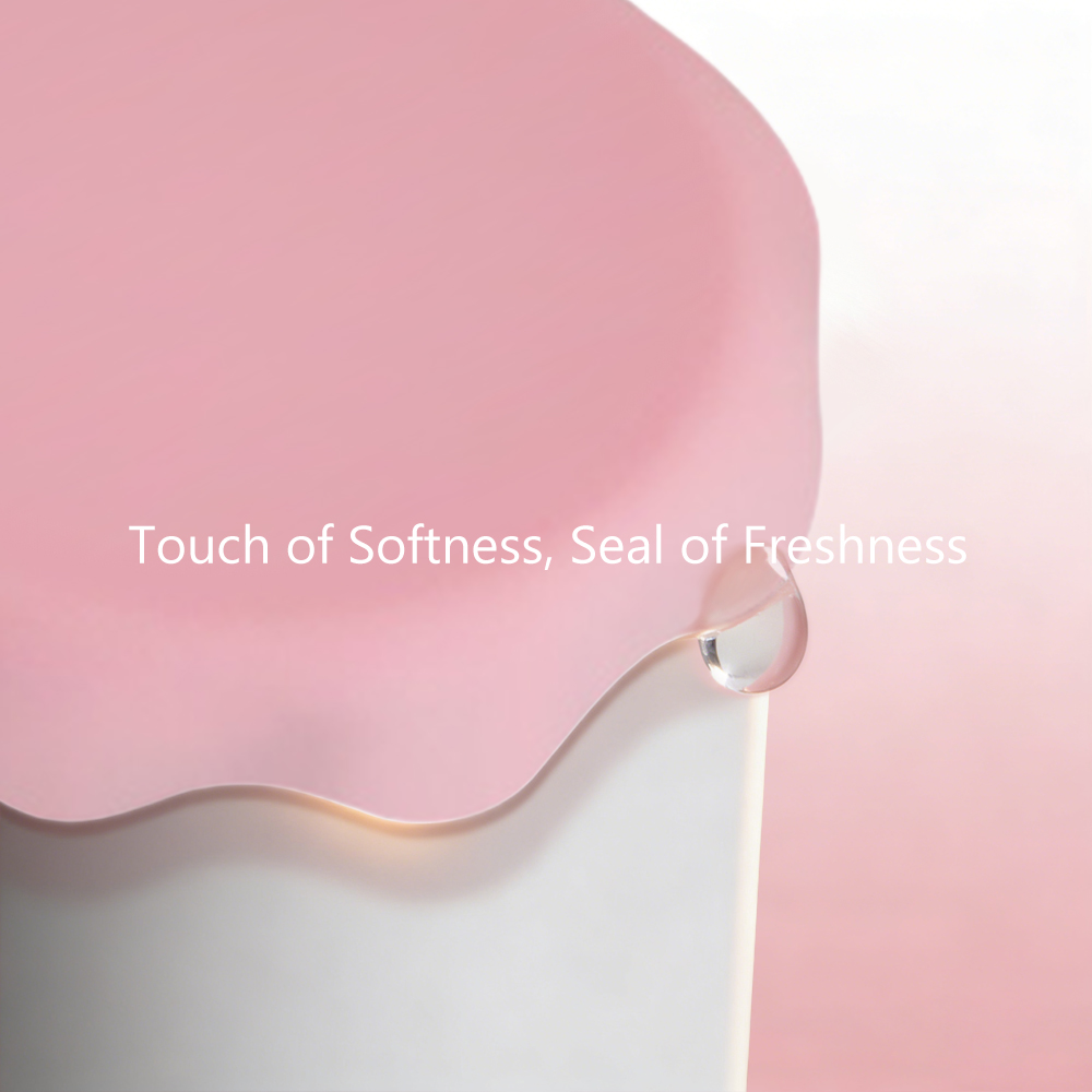 Flower-Shaped Silicone Cup Lid - Food Grade Dustproof & Leakproof Mug Cover (8cm Diameter)