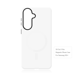 New Arrival 3D 2in1 Magsafe Film Case Sublimation Cover Customized DIY Cell Magnetic Phone Case for Samsung S26,S26 Plus,S26 Ultra