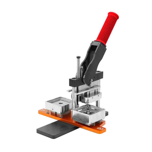 New High-Quality Metal Button Magnet Badge Machine - DIY Pin Badge Press with Multiple Size & Shape Options for Custom Badge & Magnet Making