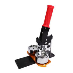 New High-Quality Metal Button Magnet Badge Machine - DIY Pin Badge Press with Multiple Size & Shape Options for Custom Badge & Magnet Making