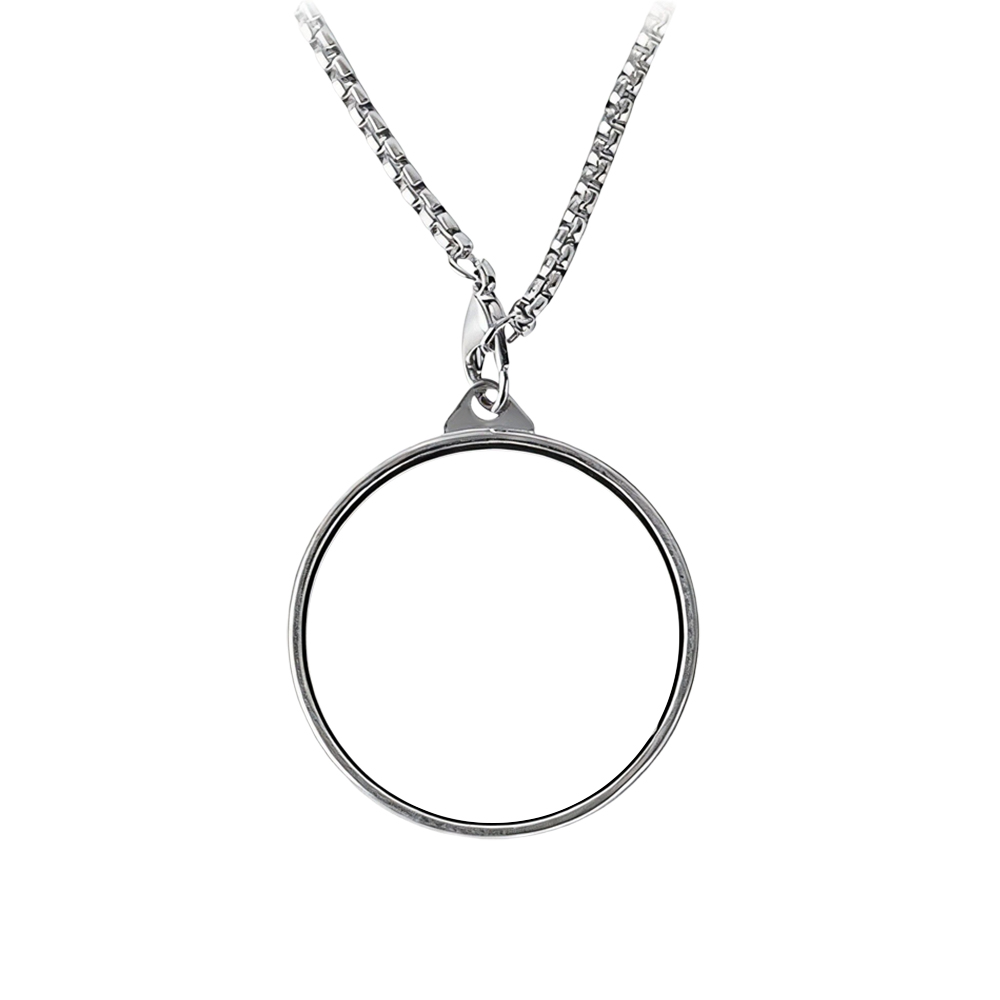 Sublimation Blank Metal Pendant Necklaces - Multiple Shapes & Double-Sided Printable Options for Custom Jewelry Making