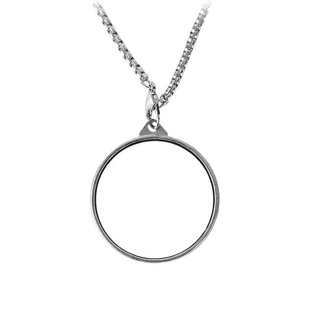 Sublimation Blank Metal Pendant Necklaces - Multiple Shapes & Double-Sided Printable Options for Custom Jewelry Making