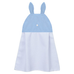 Sublimation Blank Waffle Weave Hand Towel - Cute Bunny Ear Hanging Design for Heat Transfer Printing