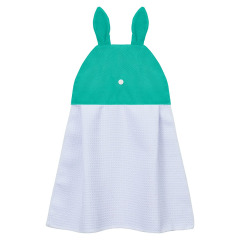 Sublimation Blank Waffle Weave Hand Towel - Cute Bunny Ear Hanging Design for Heat Transfer Printing