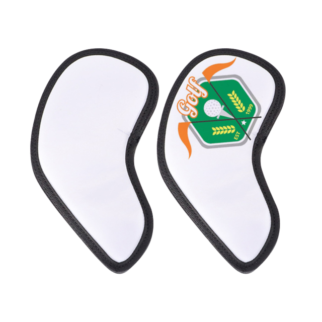 Sublimation Blank Neoprene Golf Iron Headcovers - Double-Sided Printable, Velcro Closure for Custom Golf Club Protection