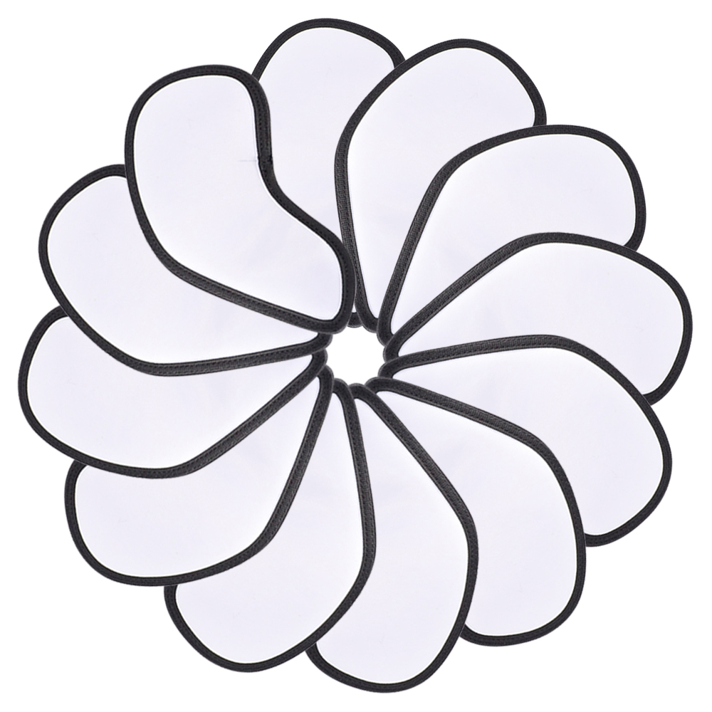 Sublimation Blank Neoprene Golf Iron Headcovers - Double-Sided Printable, Velcro Closure for Custom Golf Club Protection