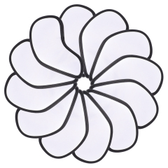 Sublimation Blank Neoprene Golf Iron Headcovers - Double-Sided Printable, Velcro Closure for Custom Golf Club Protection