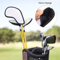Sublimation Blank Neoprene Golf Iron Headcovers - Double-Sided Printable, Velcro Closure for Custom Golf Club Protection
