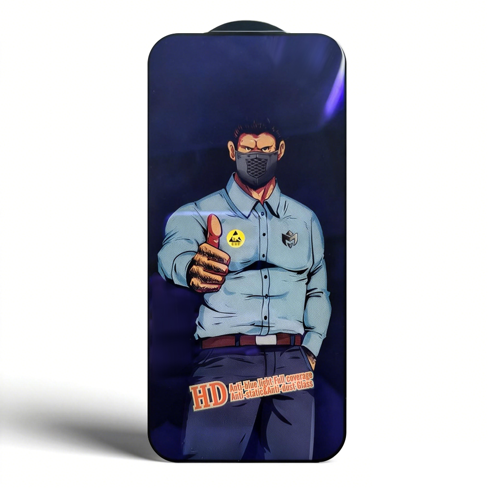 Gorilla High Quality Black Edge Tempered Glass Screen Protector - Multiple Styles for Anti-Blue Light/Privacy/Anti-Glare