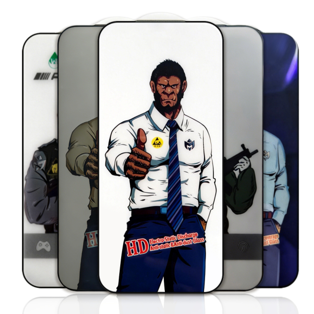 Gorilla High Quality Black Edge Tempered Glass Screen Protector - Multiple Styles for Anti-Blue Light/Privacy/Anti-Glare