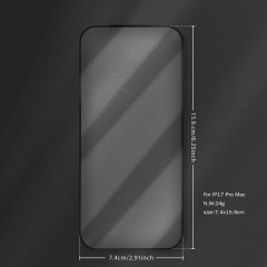 Gorilla High Quality Black Edge Tempered Glass Screen Protector - Multiple Styles for Anti-Blue Light/Privacy/Anti-Glare